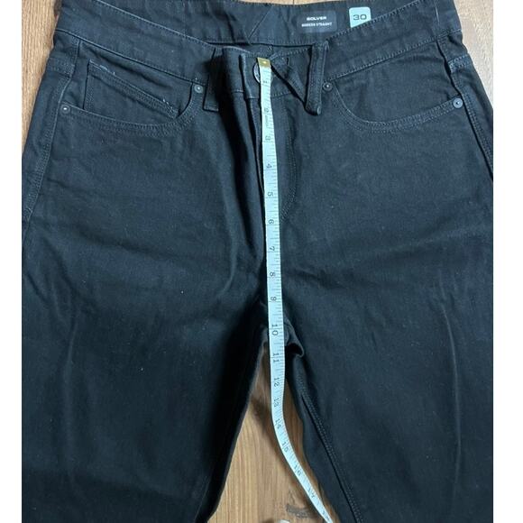 Volcom Men's Jeans Solver Denim Black Size 30 x  30 NWT - Picture 6 of 8